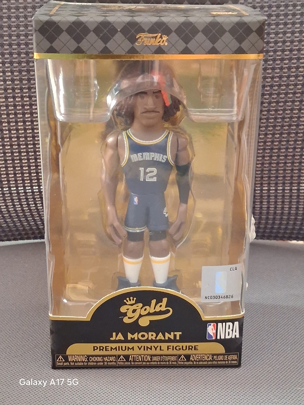 Funko Gold Ja Morant Vinyl Figure — Black & Gold